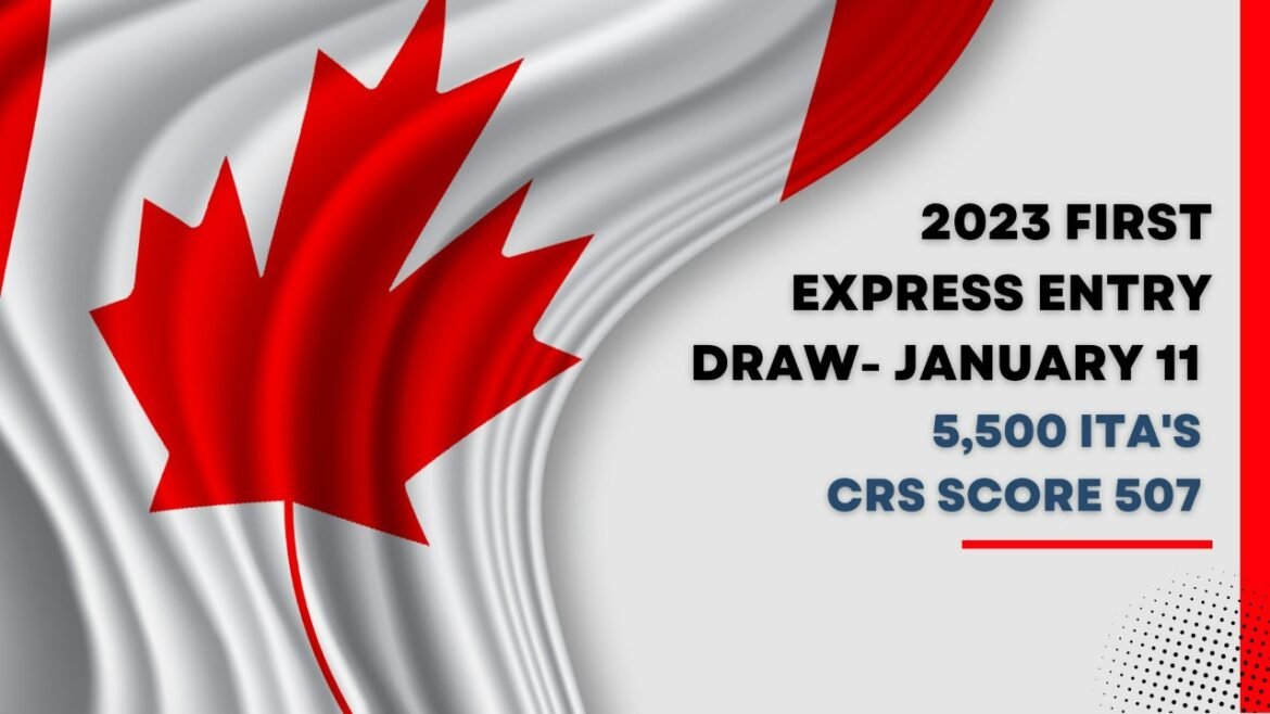 2023 First Express Entry Draw 11th January 2023 Canada